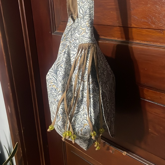 🤍 Boho Cotton purse/bag Sparrows of Splendor - Picture 4 of 9